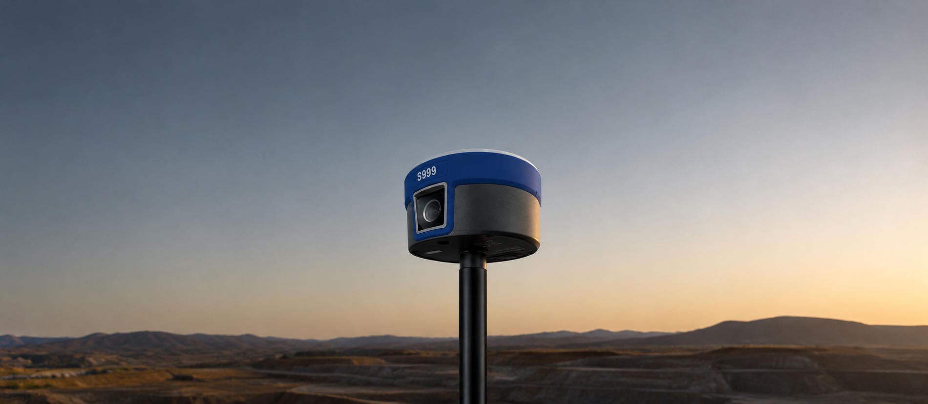 Receptor GNSS RTK Visual Stonex em campo